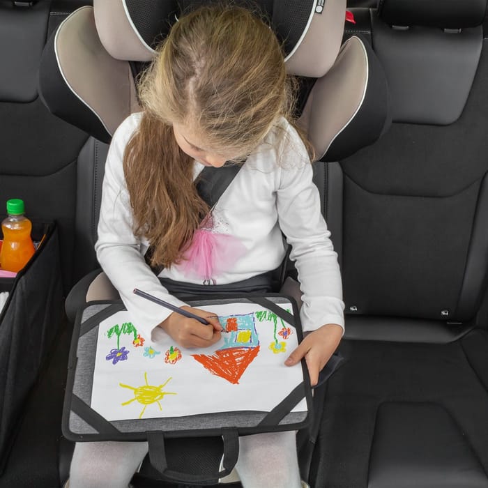 Travel Colouring/Drawing Mat with Side Pockets