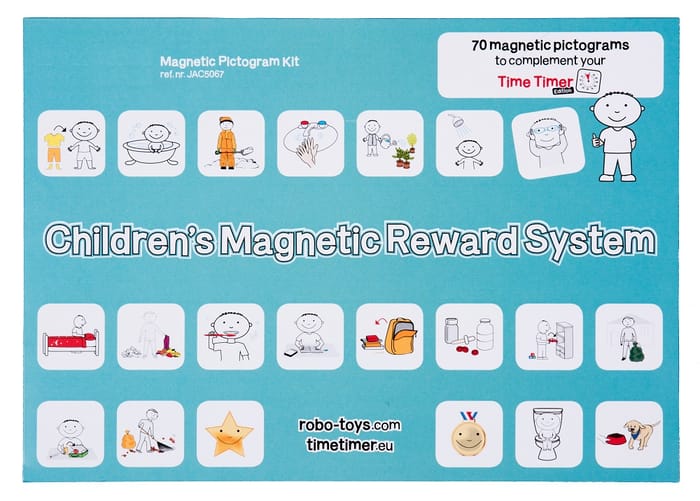Time Timer - Magnetic Pictograms, Rewards