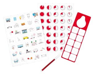 Time Timer - Magnetic Pictograms, Starter Set