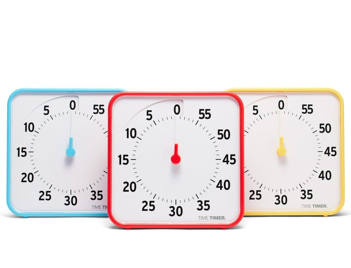 Time Timer - Classroom Set with 3 Pieces