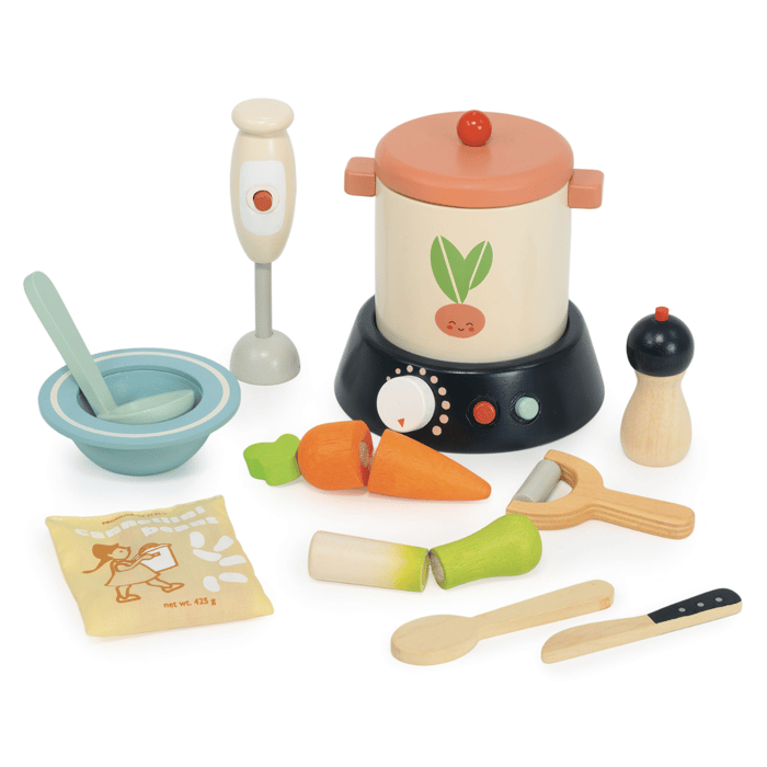 Stir & Serve Soup Maker, 13 pcs