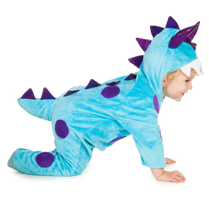 Baby Onesie - Blue Monster, Various Sizes
