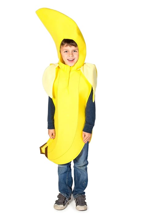 Banana Costume, Size 3-7 yrs