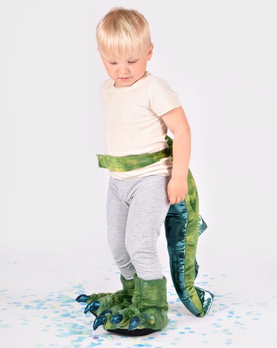 Dino Feet & Tail, Size 30-34