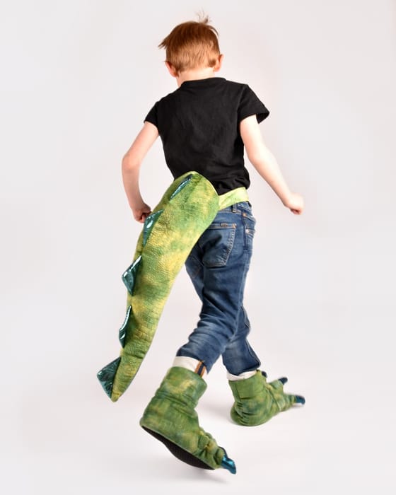 Dino Feet & Tail, Size 30-34