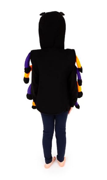 Spider Costume, Size 3-7 yrs