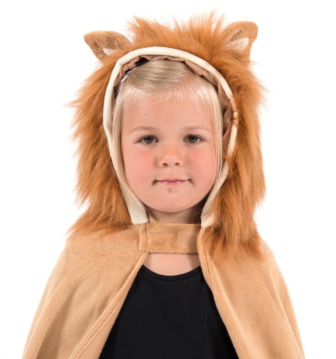 Lion Costume Cape, size 3-8 years