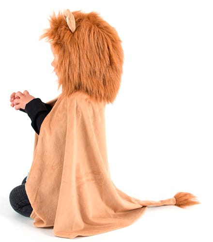 Lion Costume Cape, size 3-8 years