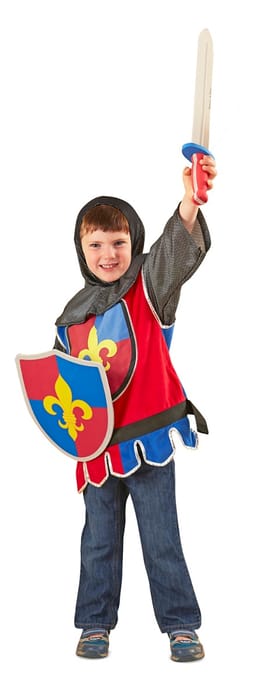 Knight Costume Set, Size 3-6 Years