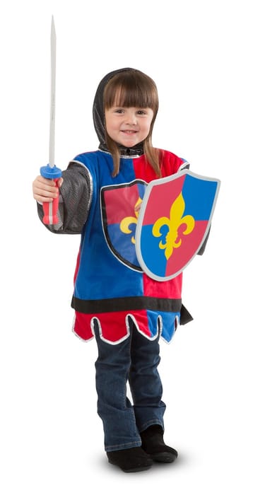 Knight Costume Set, Size 3-6 Years