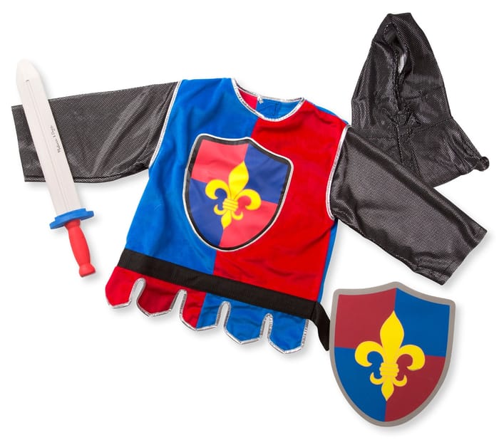 Knight Costume Set, Size 3-6 Years