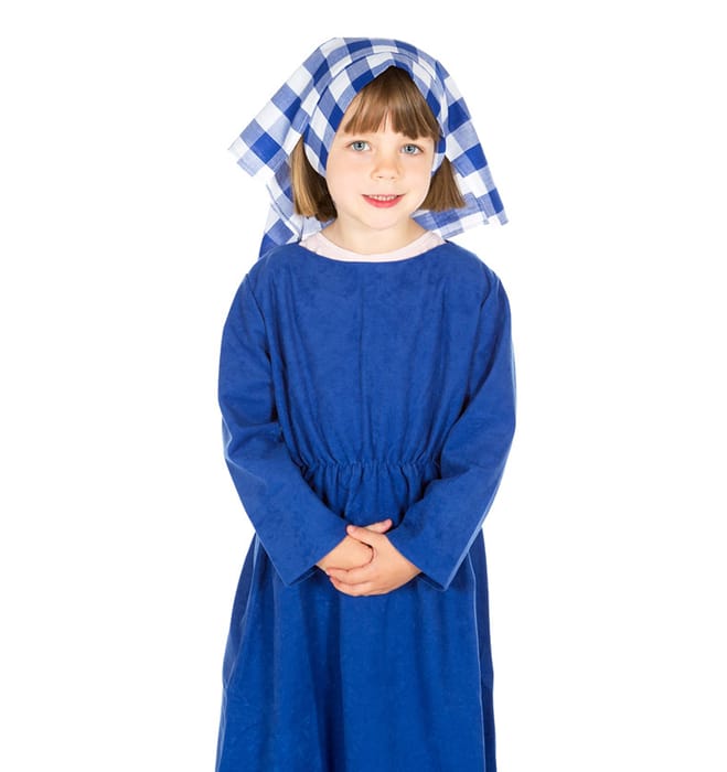 Virgin Mary Costume, Size 5-7 yrs