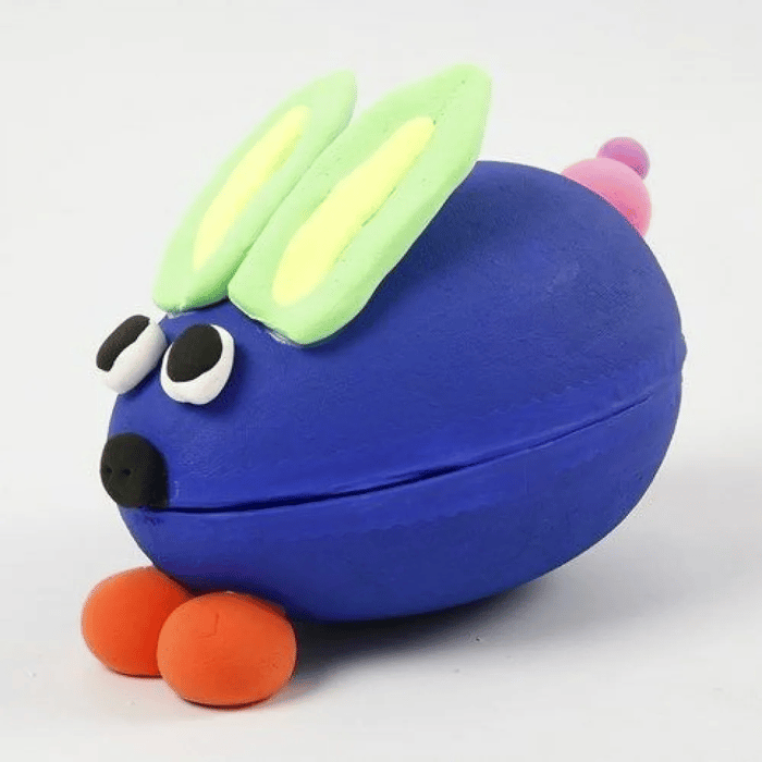 Fillable Paper Mache Eggs, 2 pcs