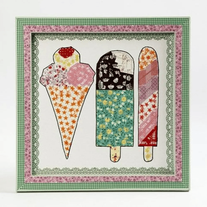 Wooden Frame with Canvas 20.8 x 20.8 cm