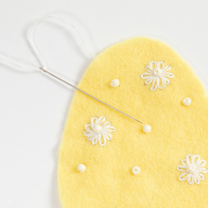 DIY Easter Craft - Sew & Embroider Kit, 3 pcs