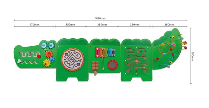 Activity Wall Panel - Crocodile