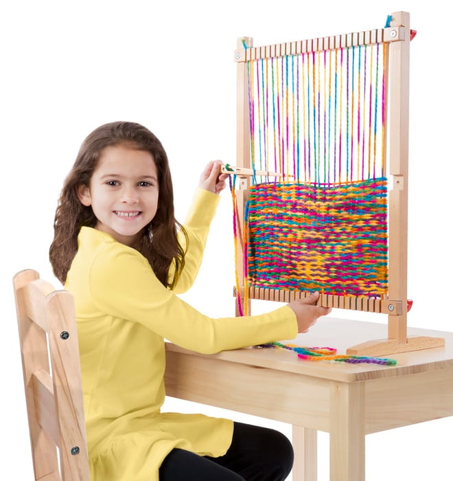 Multi-Craft Vertical Weaving Loom
