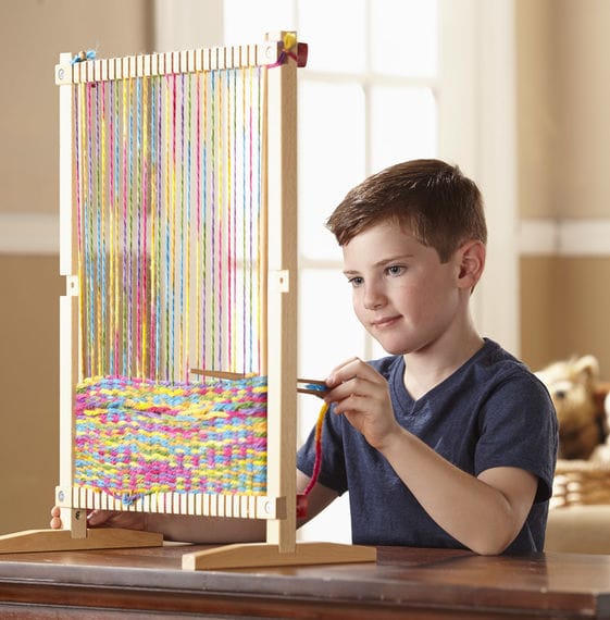 Multi-Craft Vertical Weaving Loom