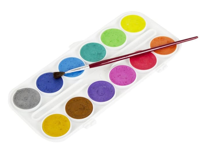 Watercolour Set - Pearlescent, 12 pcs