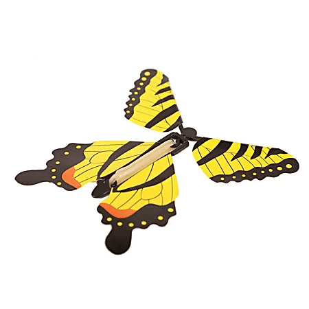 Wind-Up Butterfly Toy (asstd. colours), 1 pc