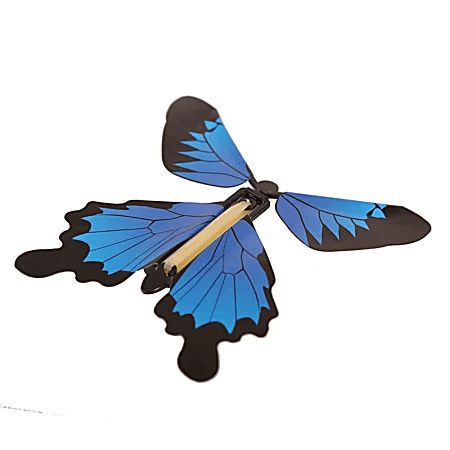 Wind-Up Butterfly Toy (asstd. colours), 1 pc