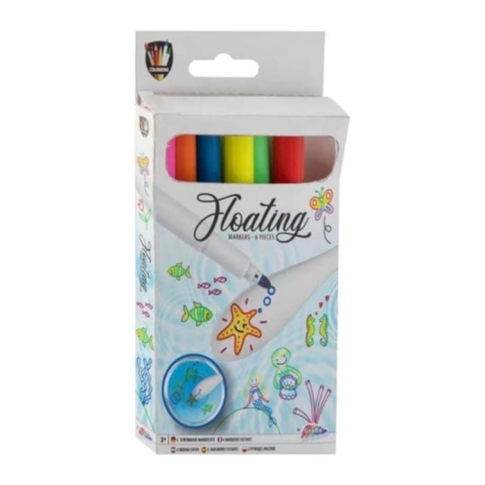 Floating Markers Magic Water Pens, 6 pcs