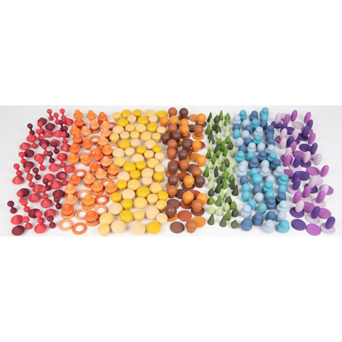Montessori Wooden Treasures Super Set, 420 pcs