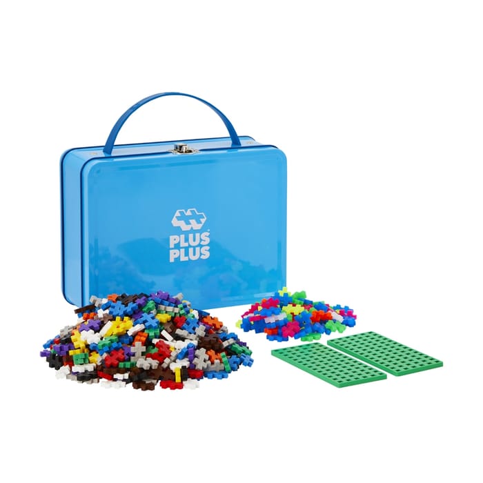 Plus-Plus - Metal Suitcase with 602 pcs