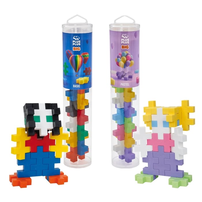 Plus-Plus BIG - Tube with 15 pcs