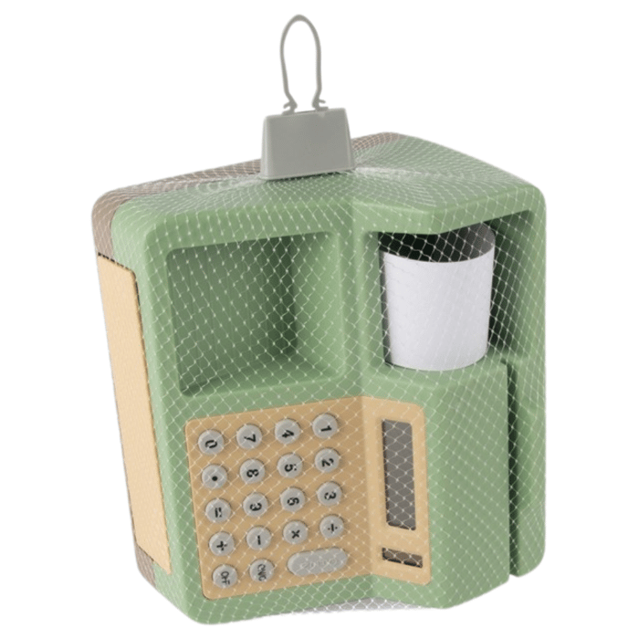 Cash Register with Solar-Powered Calculator