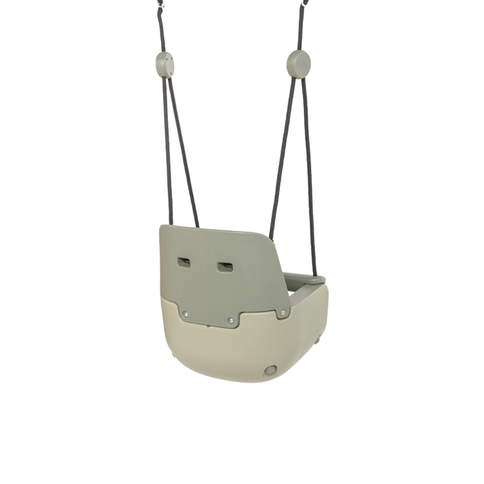 3-in-1 Baby Swing - Sage Green (Black Rope)