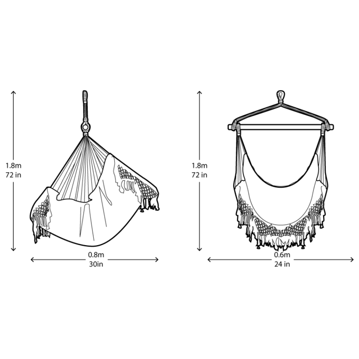 Single Hammock Chair - Serenity