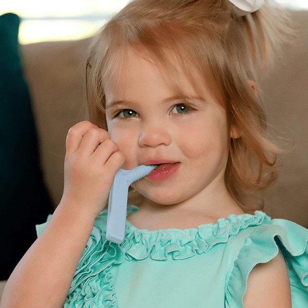 Y-Chew Textured Chew Tool - Standard, Light Blue