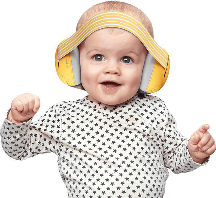 Muffy Baby Earmuffs 1-3 yrs - Yellow