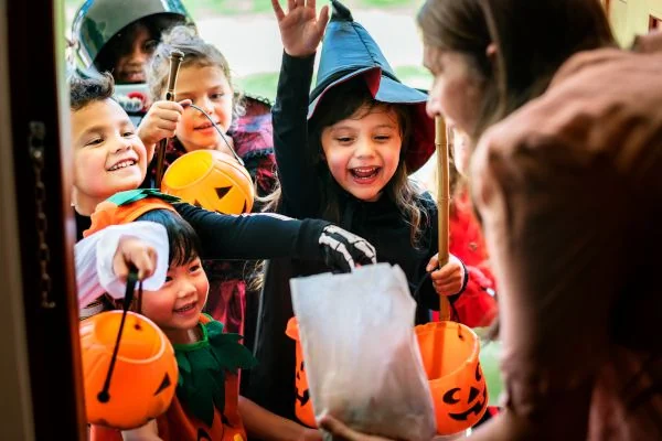 Help your child master the tricky side of trick-or-treating 