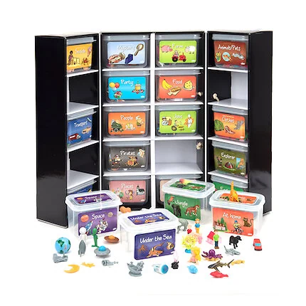 Storytelling/Creative Writing Tubs, 200 Pieces