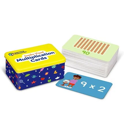 Jumbo Visual Multiplication Cards