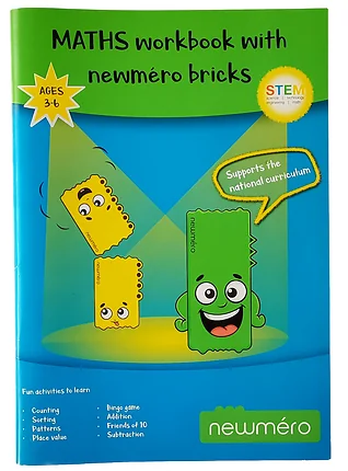 newméro Bricks Maths Workbook, 3-6 yrs