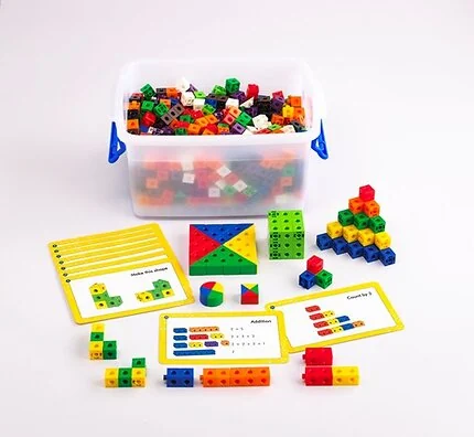Cubes 2 cm - Class Set, 500 pcs
