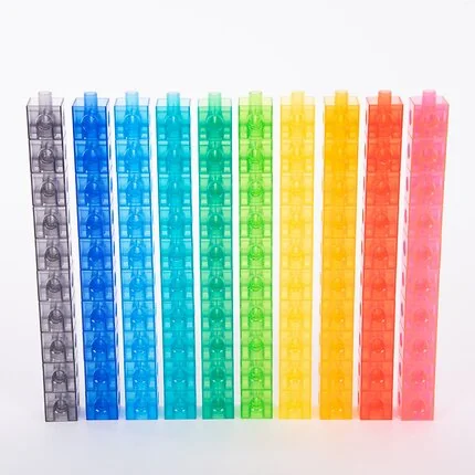 Cubes 2 cm - Translucent, 100 pcs