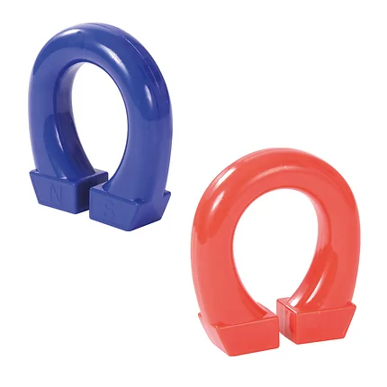Horseshoe Magnet (assorted colours), 1 pc