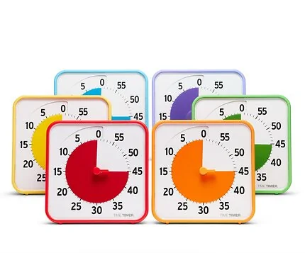 Time Timer - Classroom Set with 3 Pieces